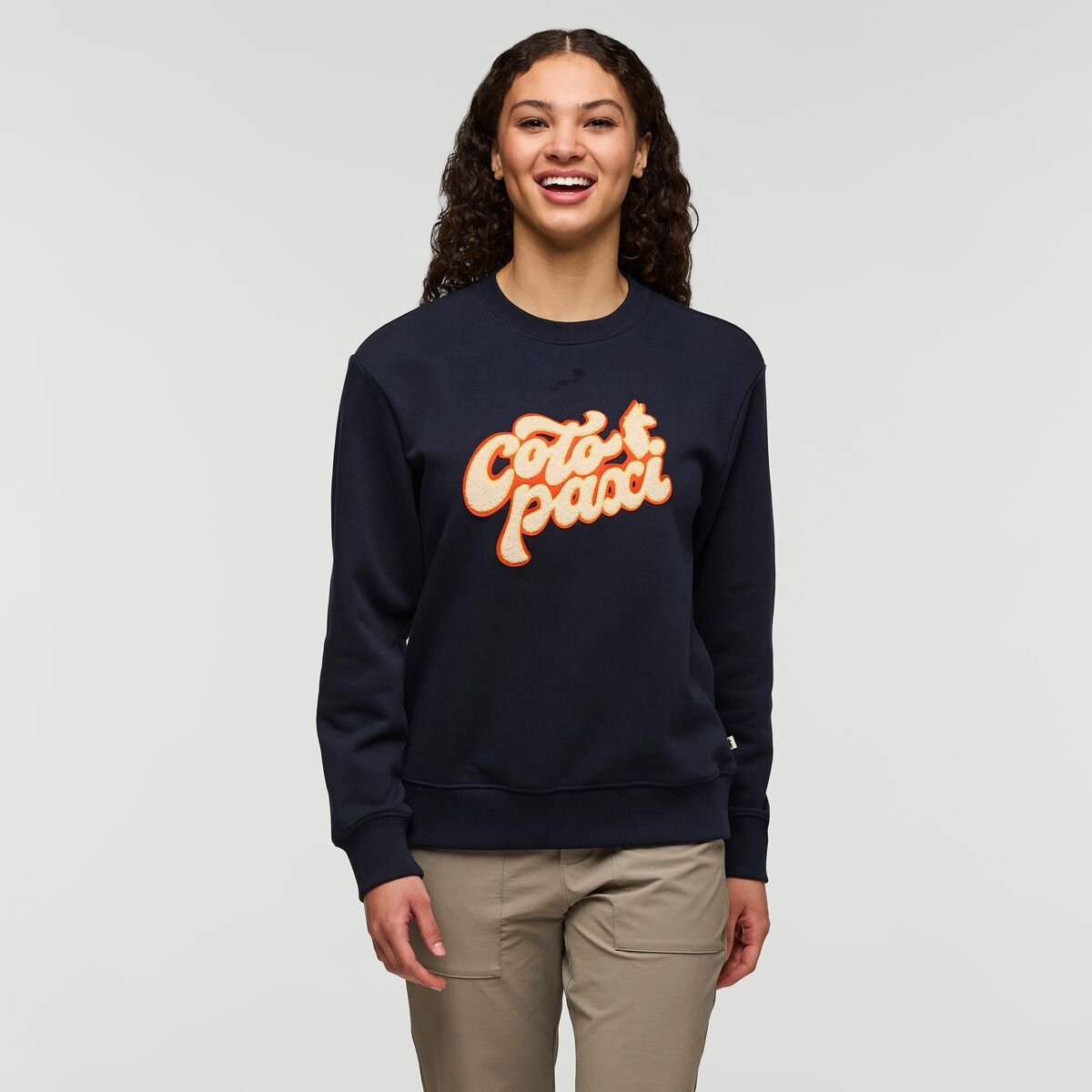 Coto-Patch Crew Sweatshirt Woman
