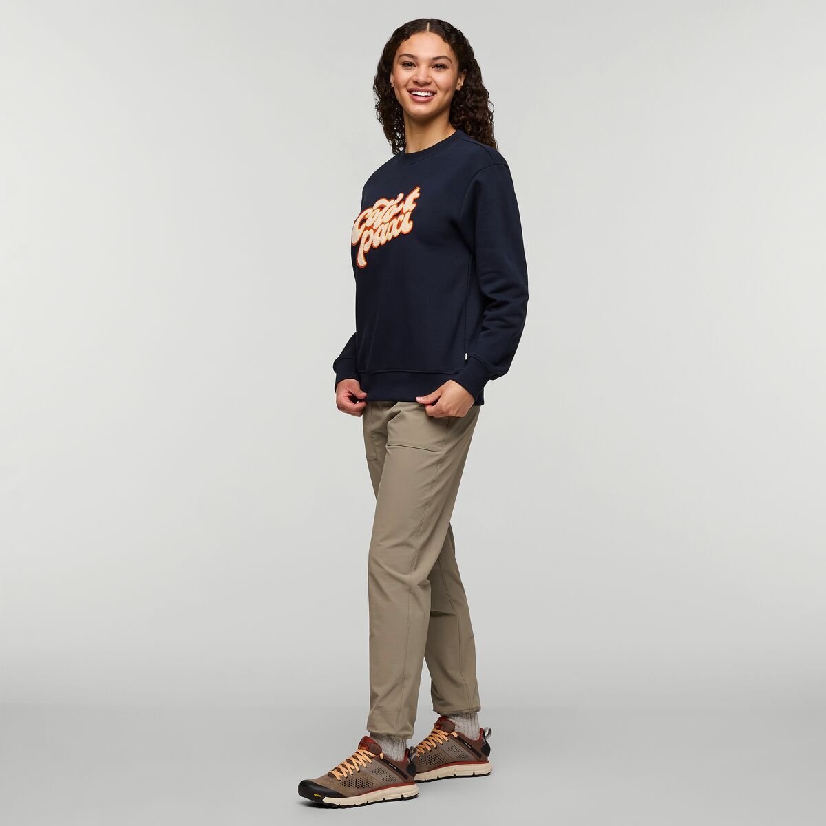Coto-Patch Crew Sweatshirt Woman