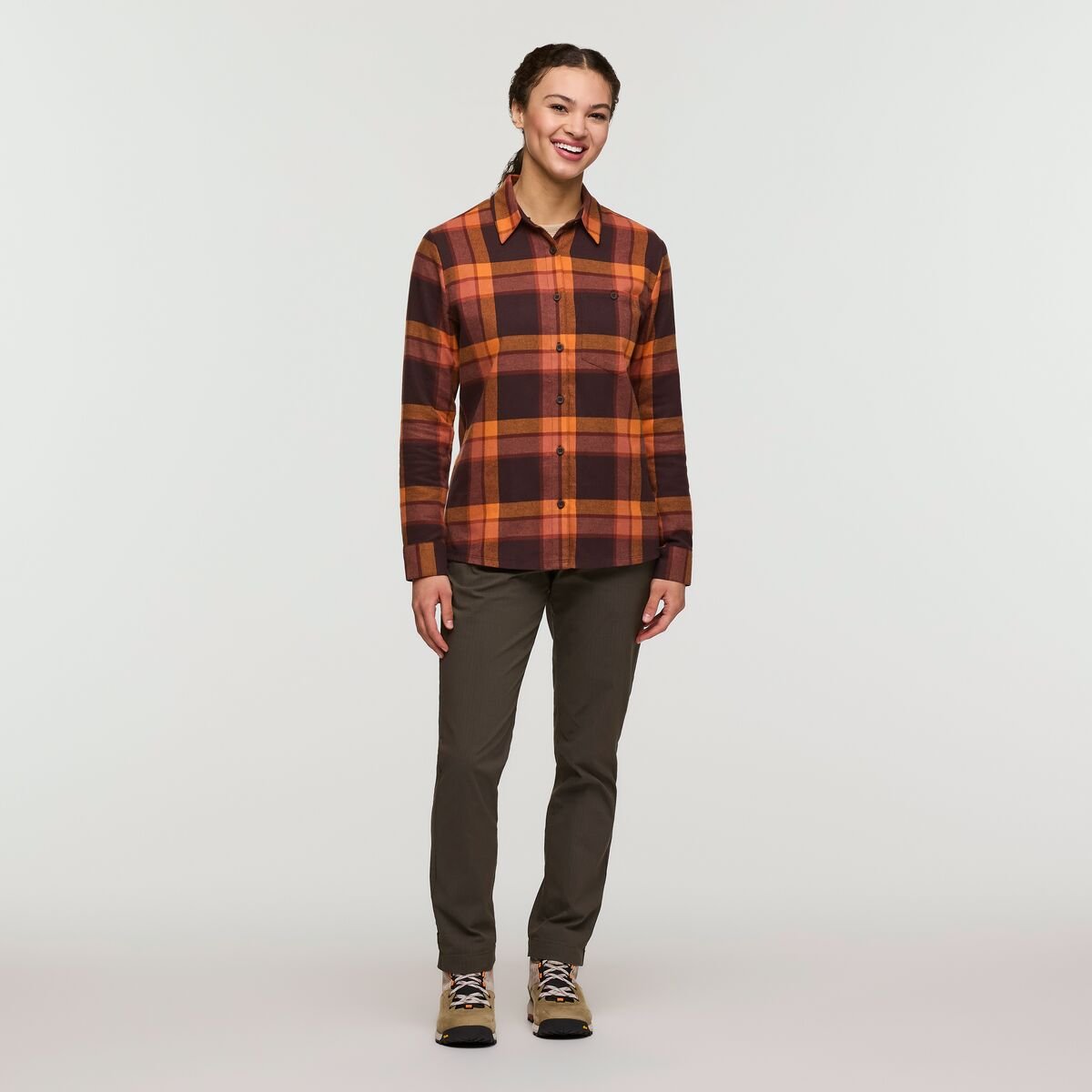 Quedo Flannel Shirt Woman