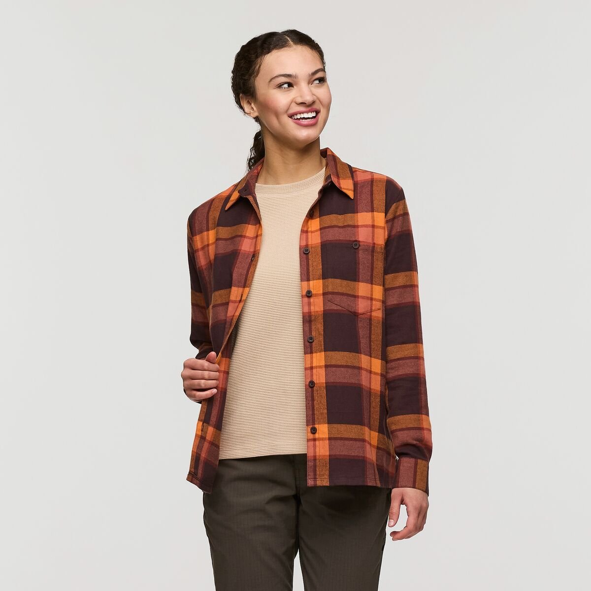 Quedo Flannel Shirt Woman