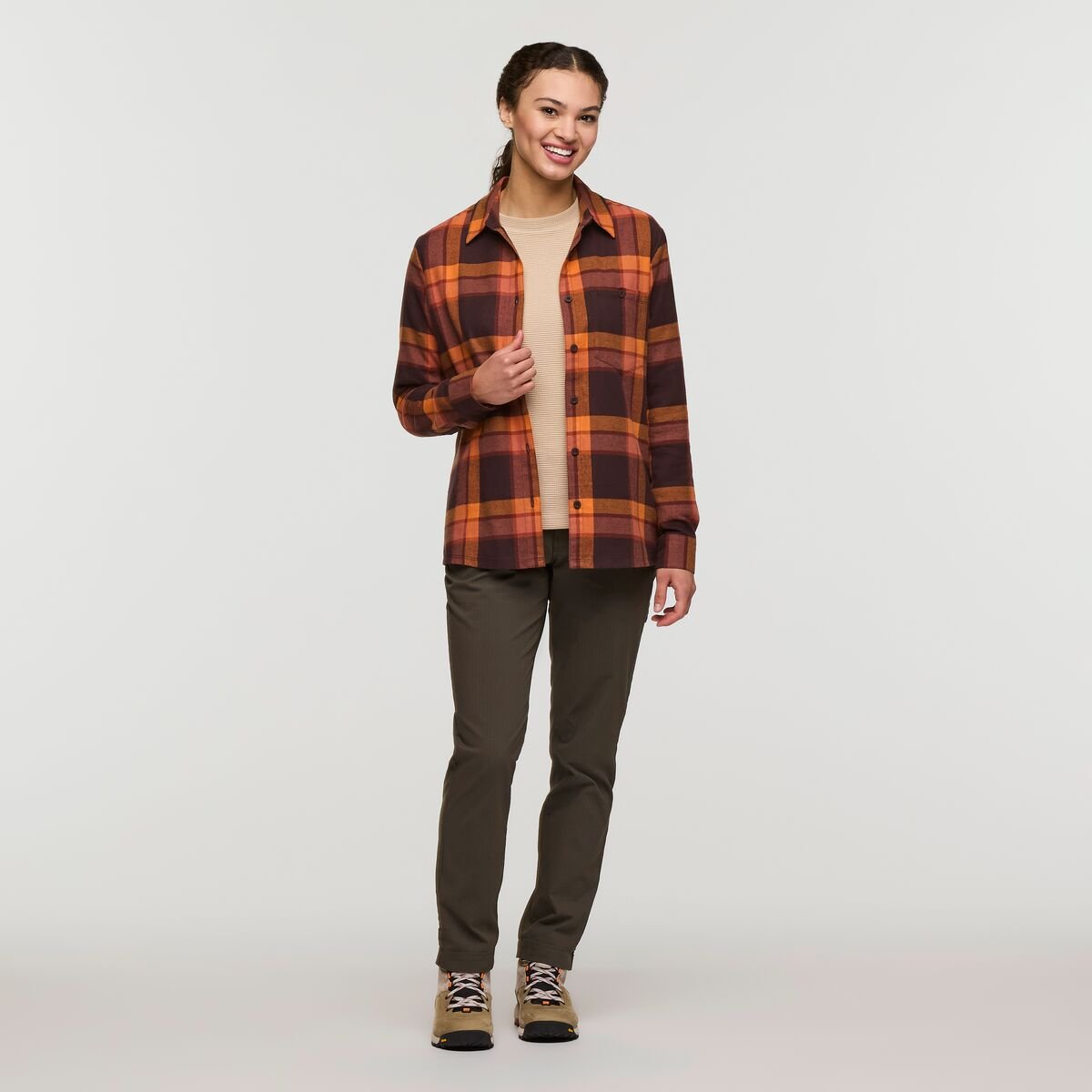 Quedo Flannel Shirt Woman