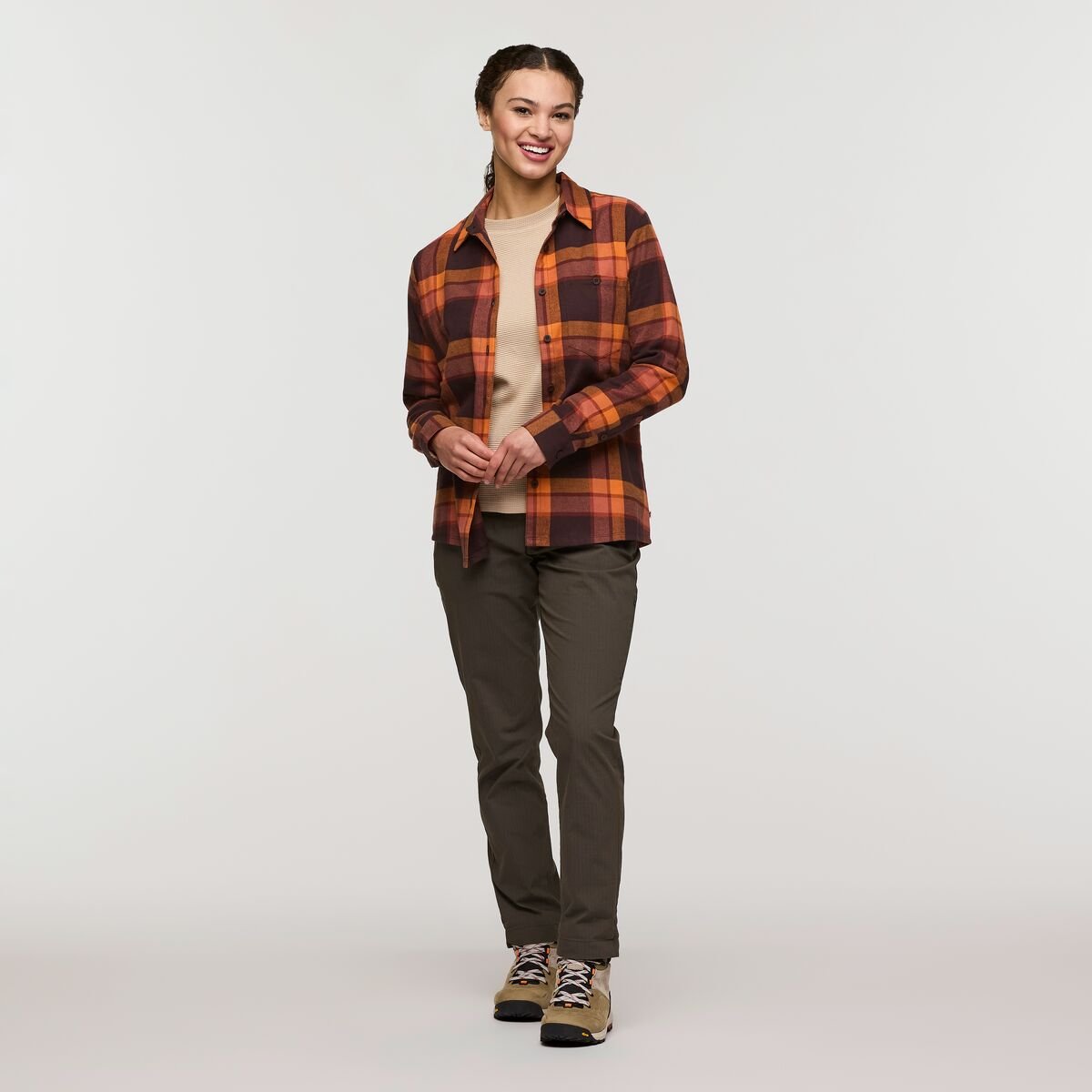 Quedo Flannel Shirt Woman