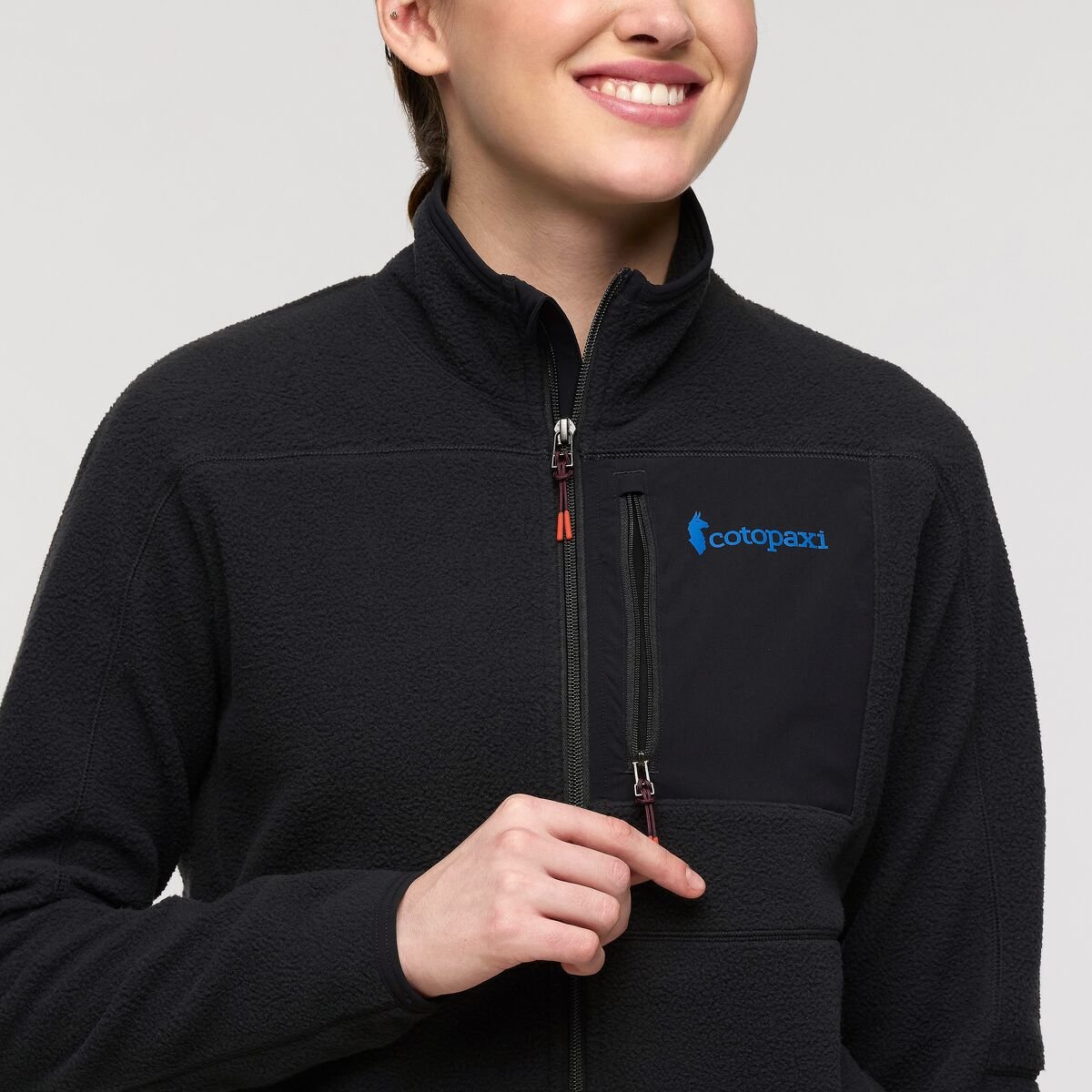 Abrazo Fleece Full-Zip Jacket Woman