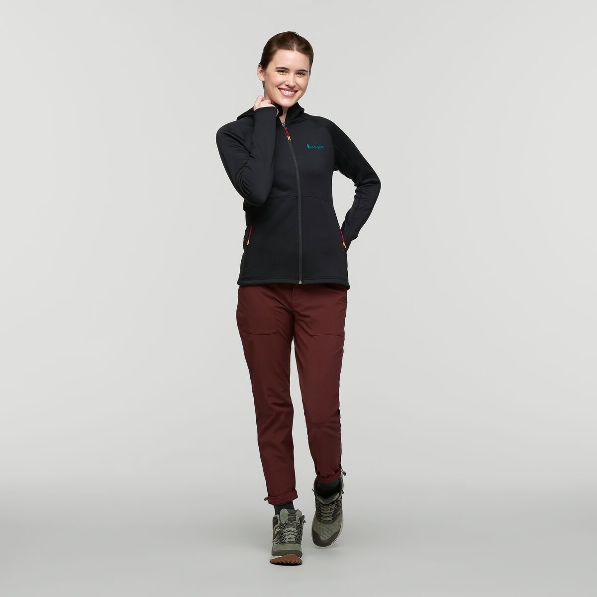 Tempa Fleece Hooded Jacket Woman