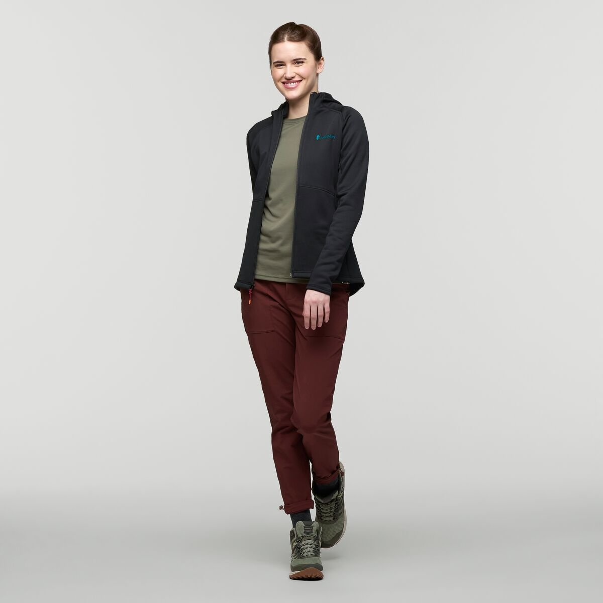 Tempa Fleece Hooded Jacket Woman