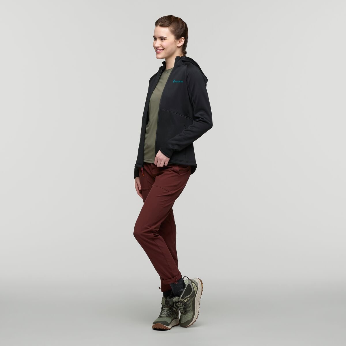 Tempa Fleece Hooded Jacket Woman