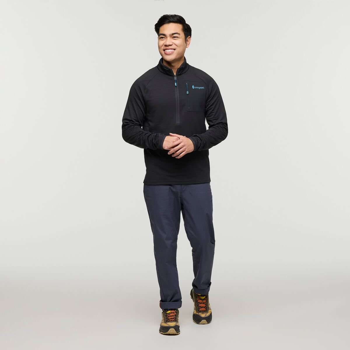 Otero Fleece Half-Zip Pullover Man
