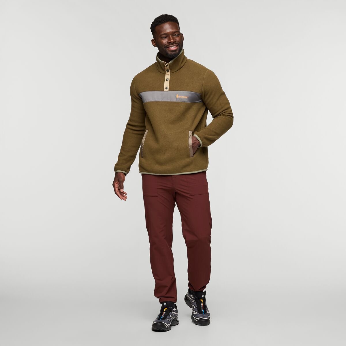 Teca Fleece Pullover Man