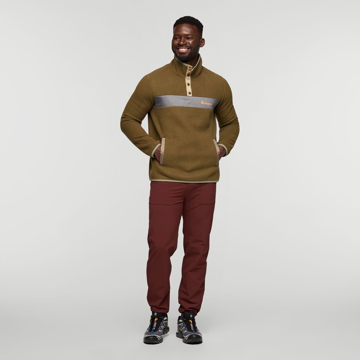 Teca Fleece Pullover Man
