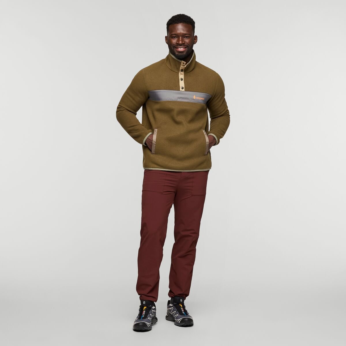 Teca Fleece Pullover Man