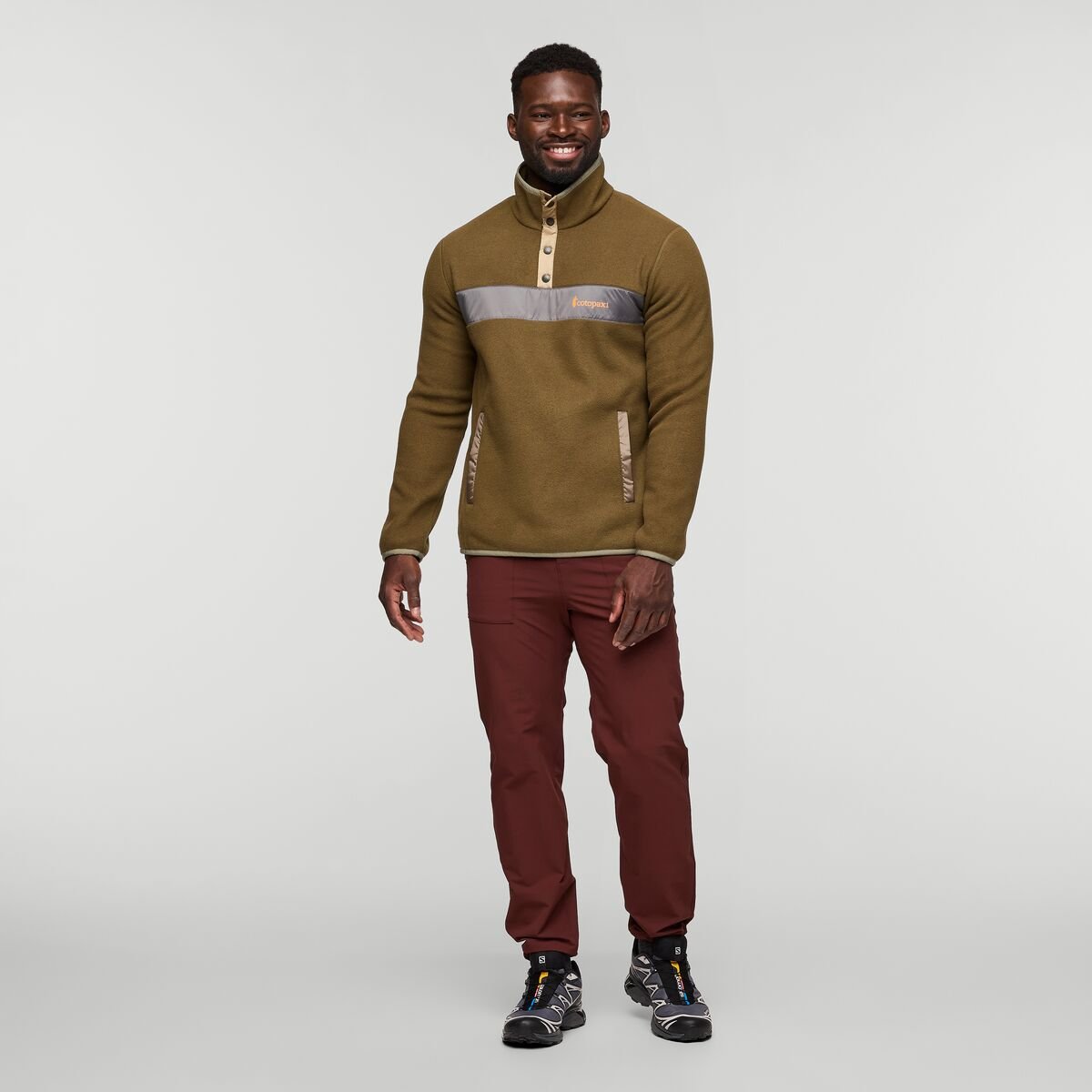 Teca Fleece Pullover Man