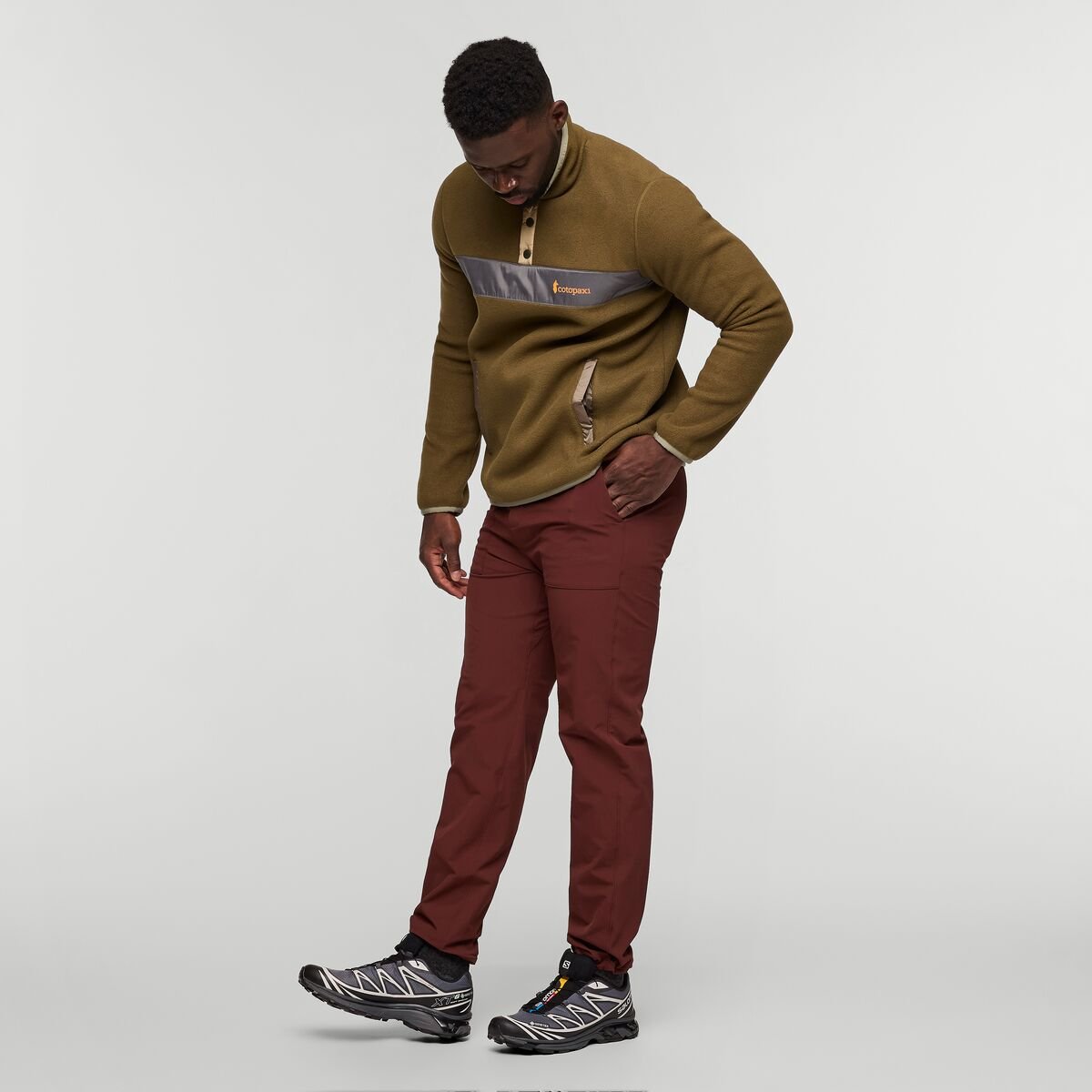 Teca Fleece Pullover Man