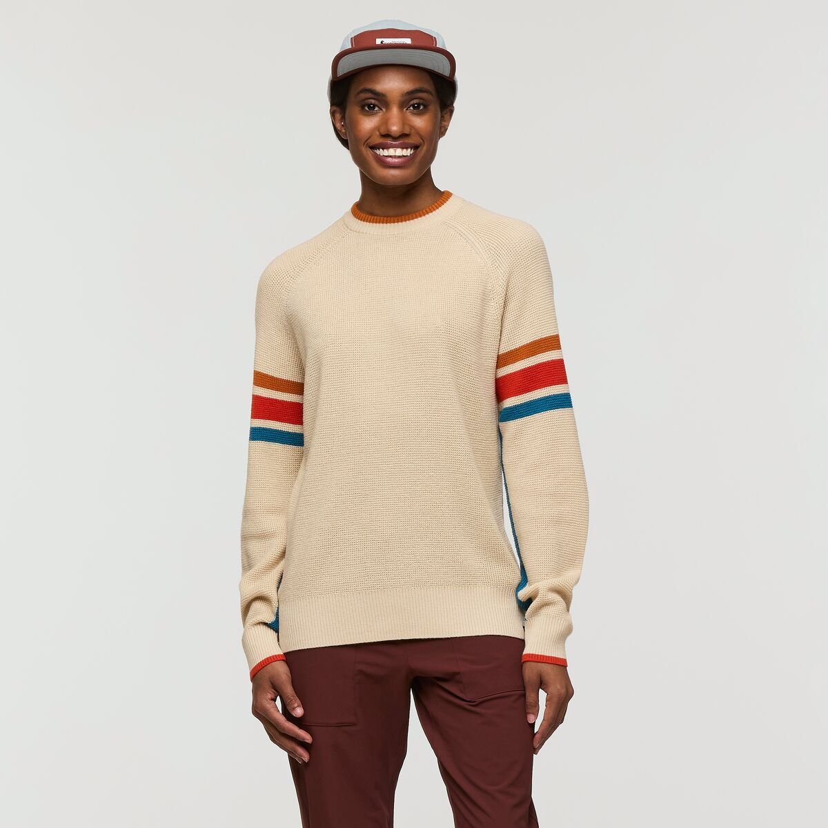 Libre Waffle Crew Sweater Woman