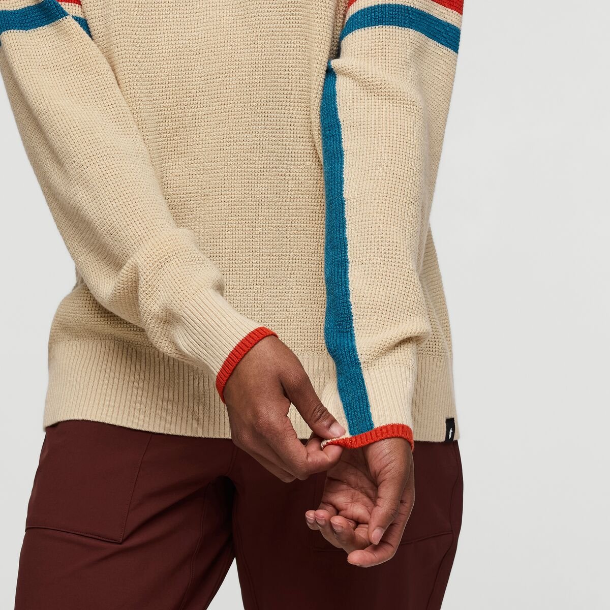 Libre Waffle Crew Sweater Woman