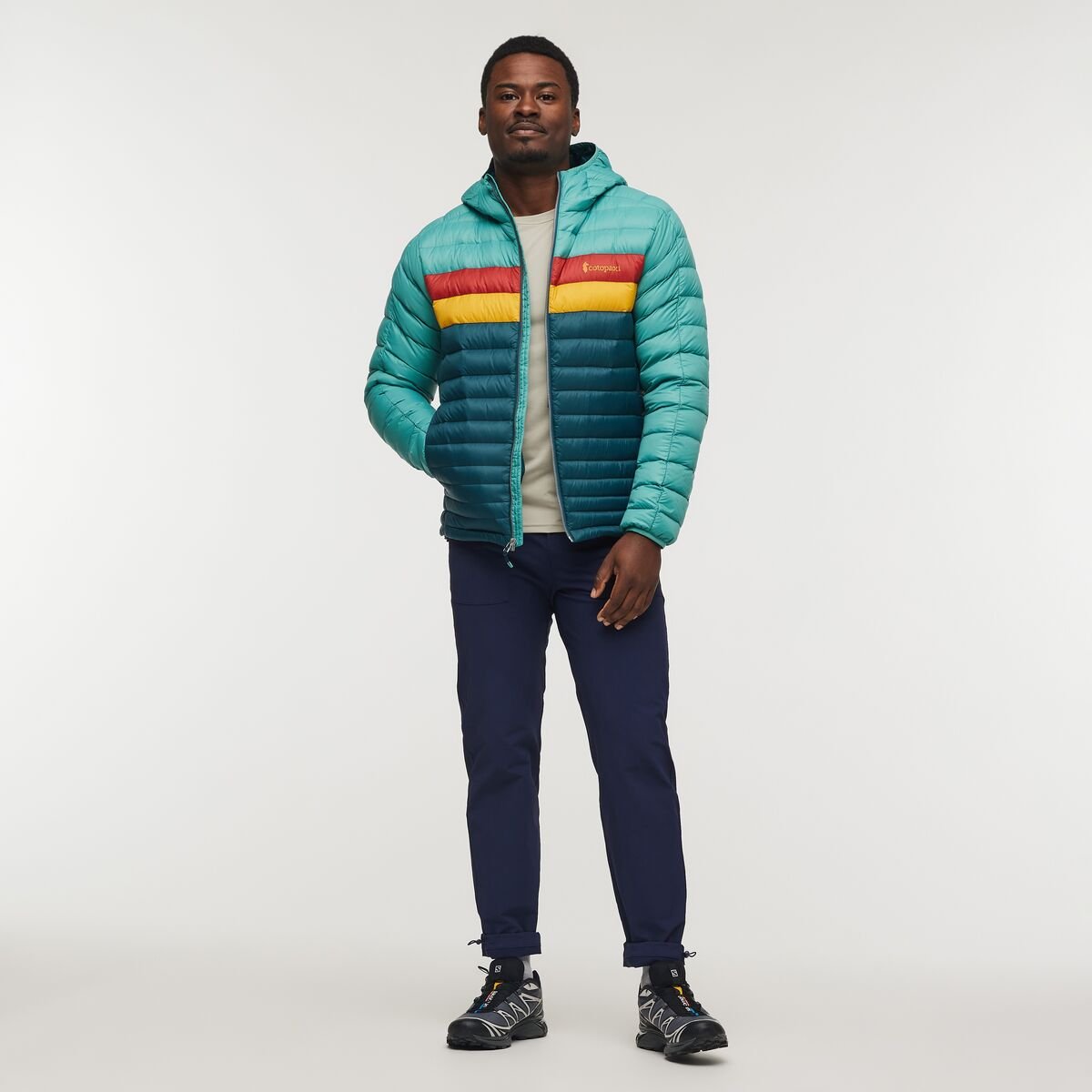 Fuego Down Hooded Jacket Man