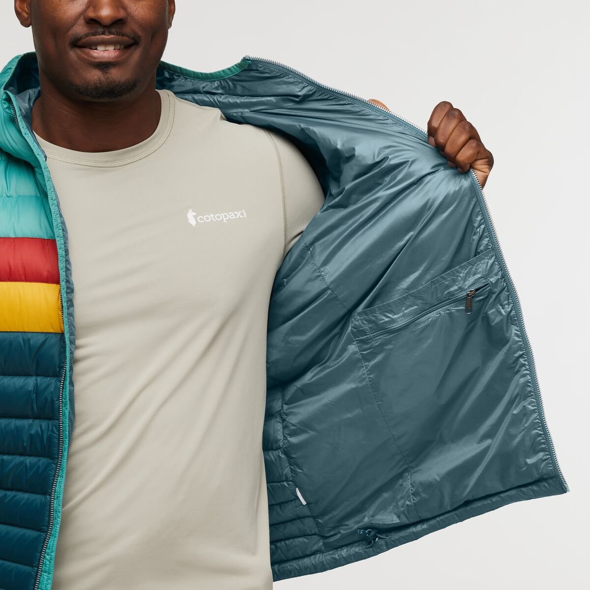 Fuego Down Hooded Jacket Man
