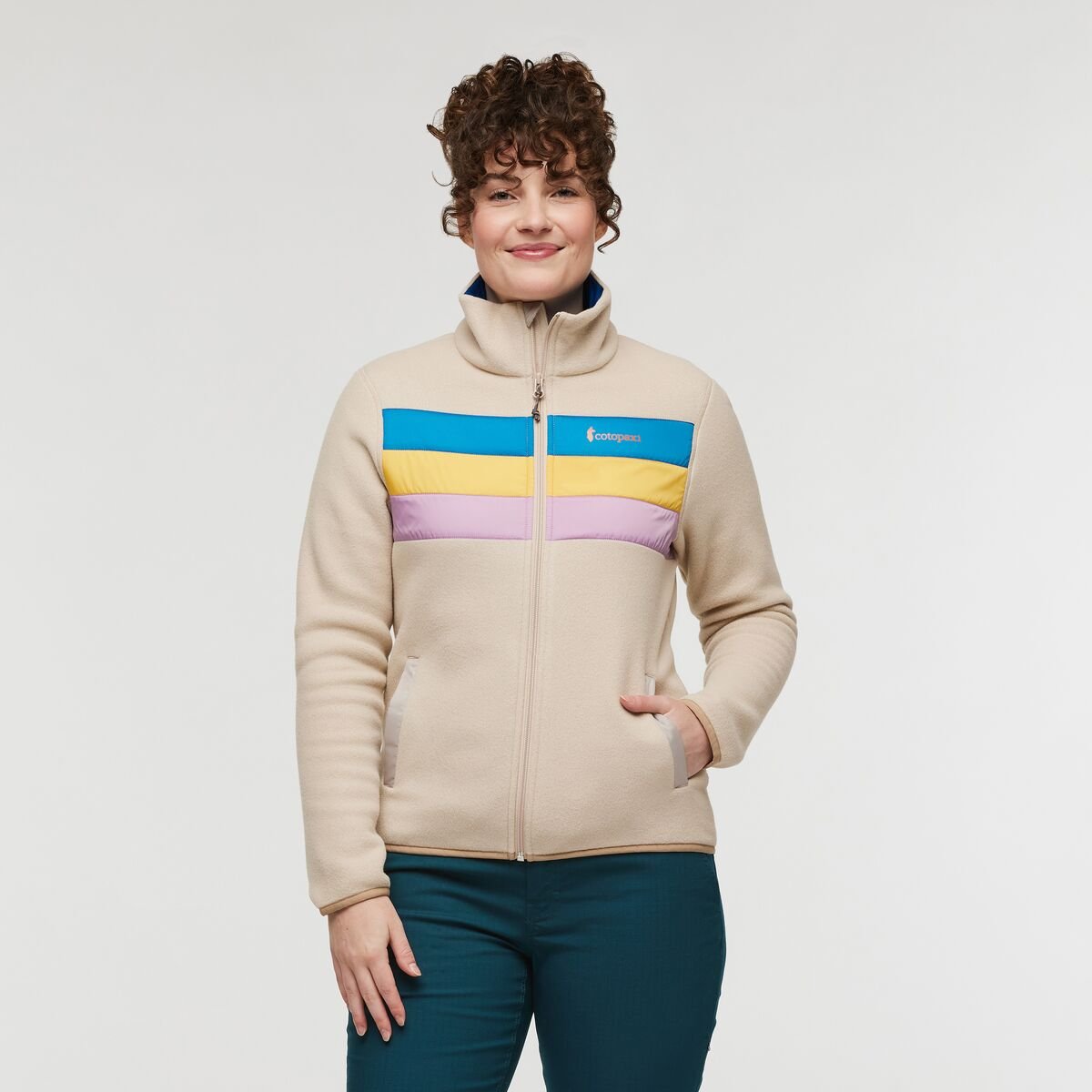 Teca Fleece Full-Zip Jacket Woman