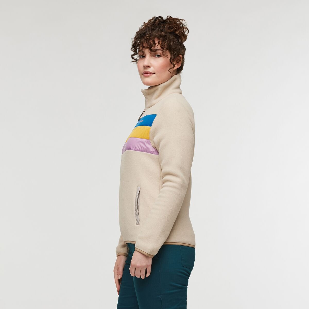 Teca Fleece Full-Zip Jacket Woman