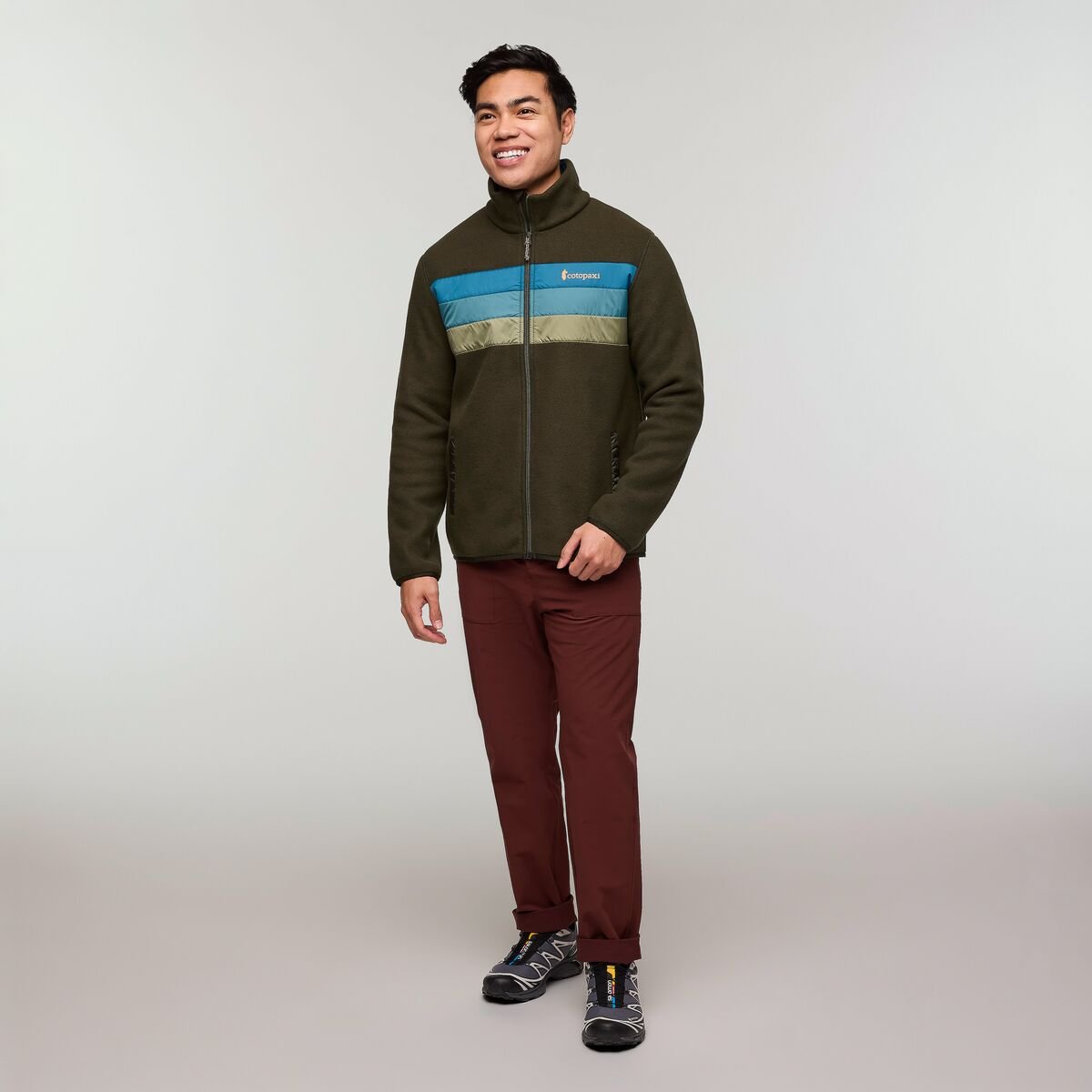 Teca Fleece Full-Zip Jacket Man