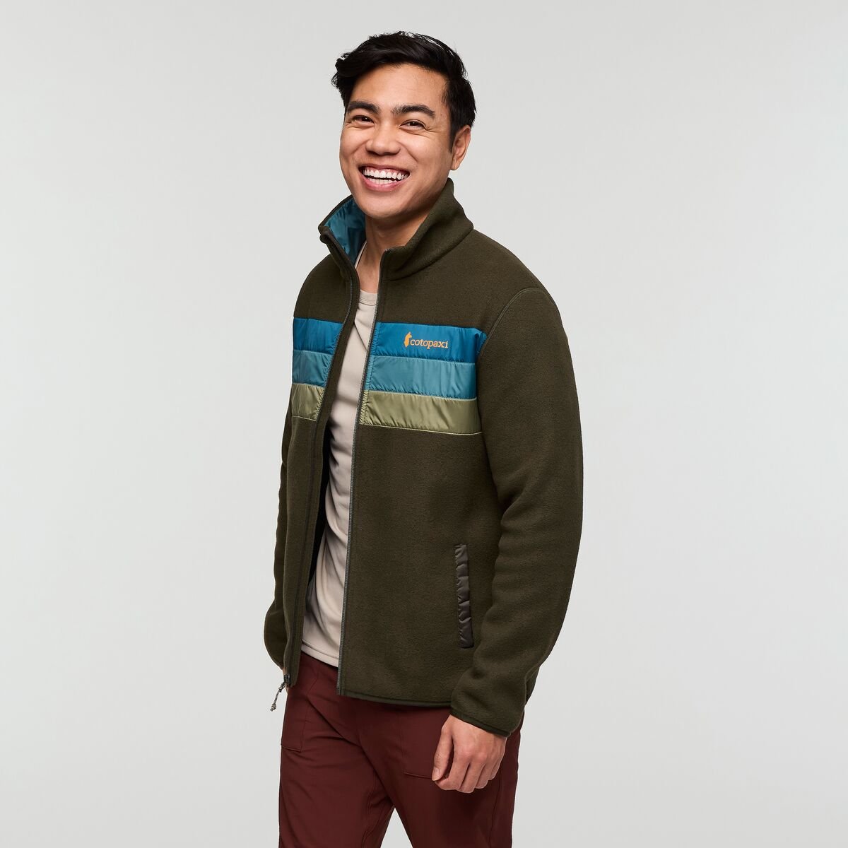 Teca Fleece Full-Zip Jacket Man