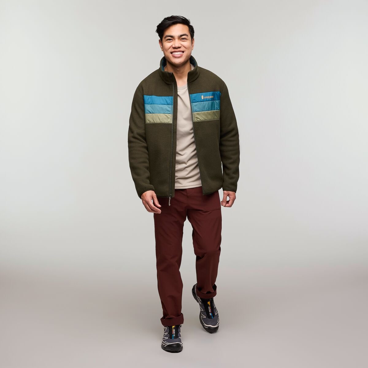 Teca Fleece Full-Zip Jacket Man