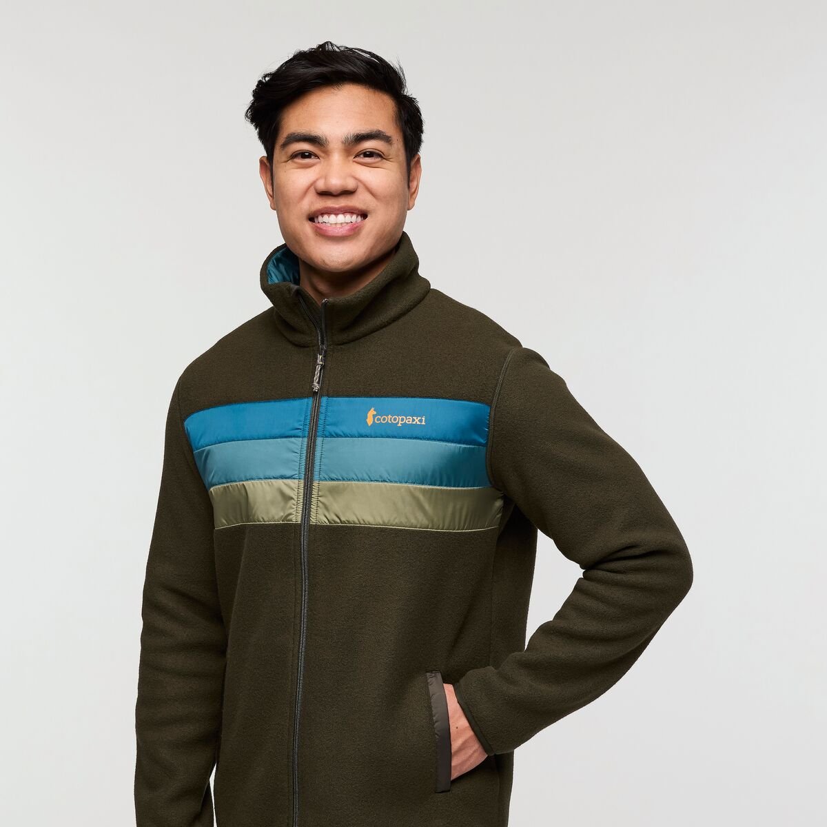Teca Fleece Full-Zip Jacket Man