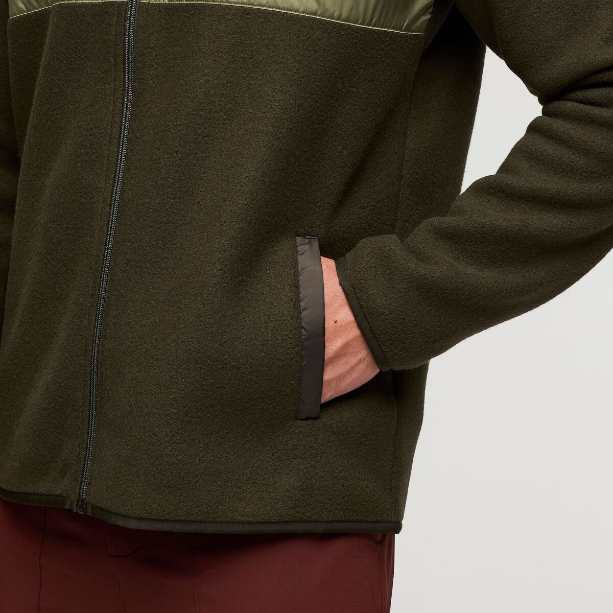 Teca Fleece Full-Zip Jacket Man