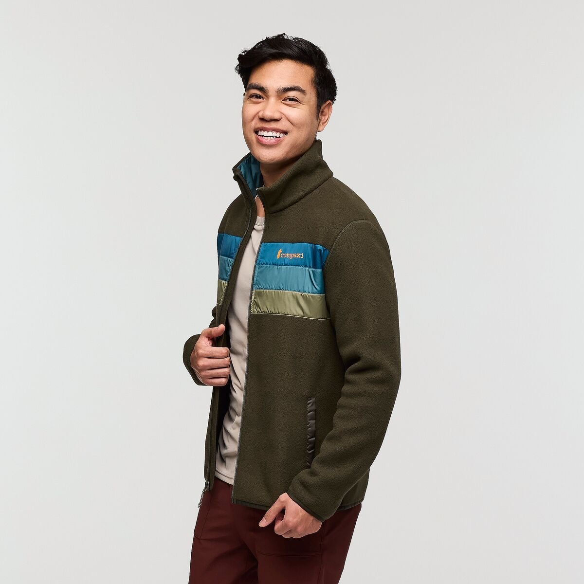 Teca Fleece Full-Zip Jacket Man