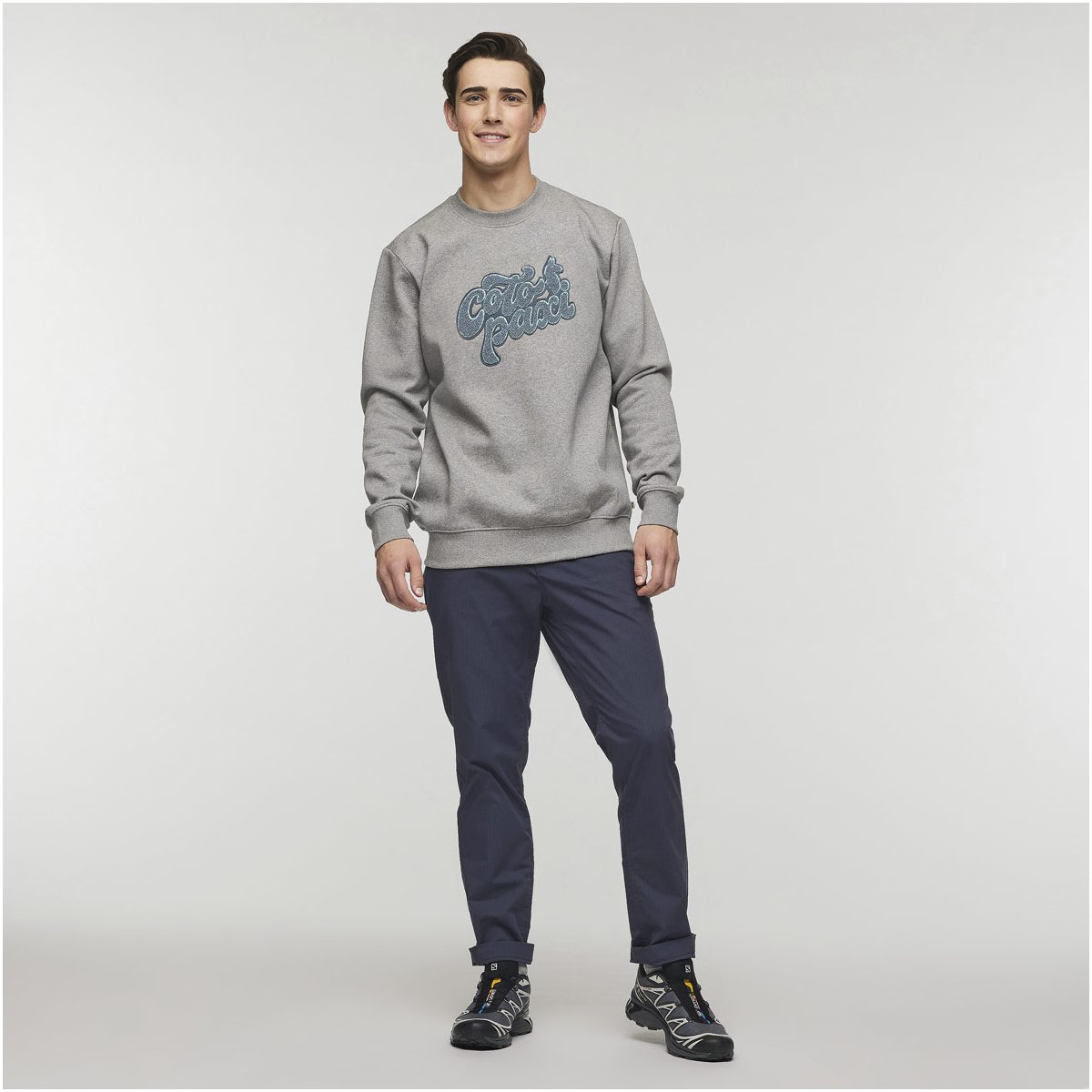 Coto-Patch Crew Sweatshirt Man