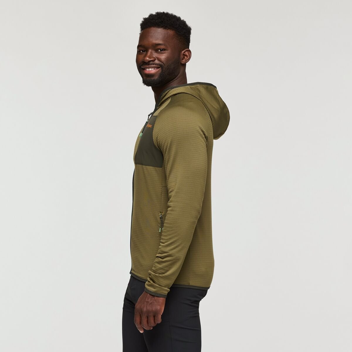 Otero Fleece Full-Zip Hooded Jacket Man