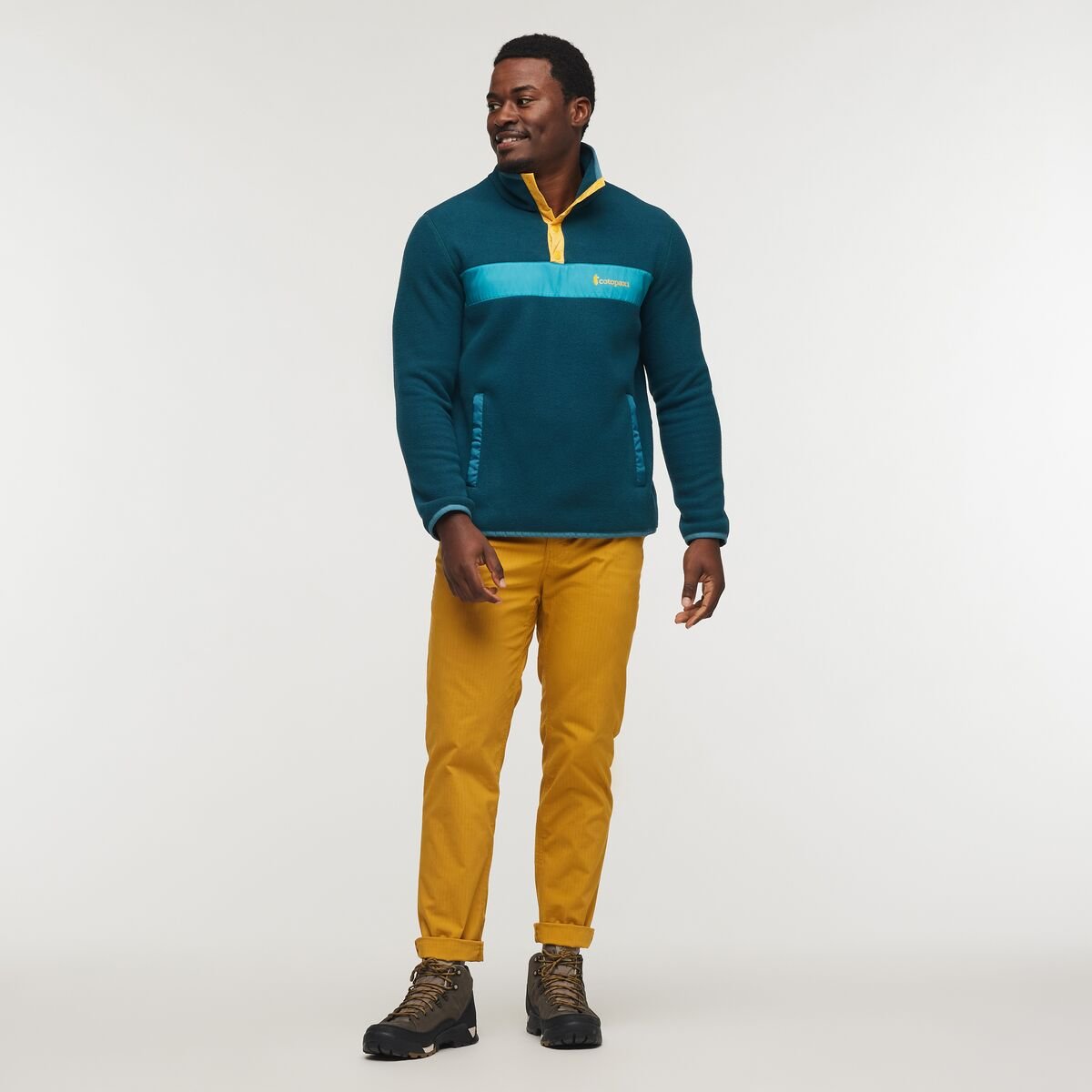 Teca Fleece Pullover Man
