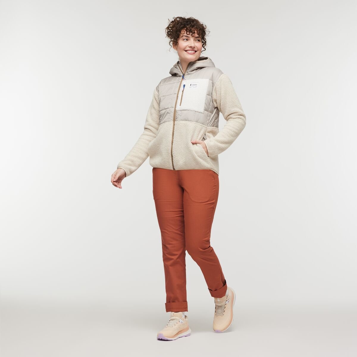 Trico Hybrid Hooded Jacket Woman
