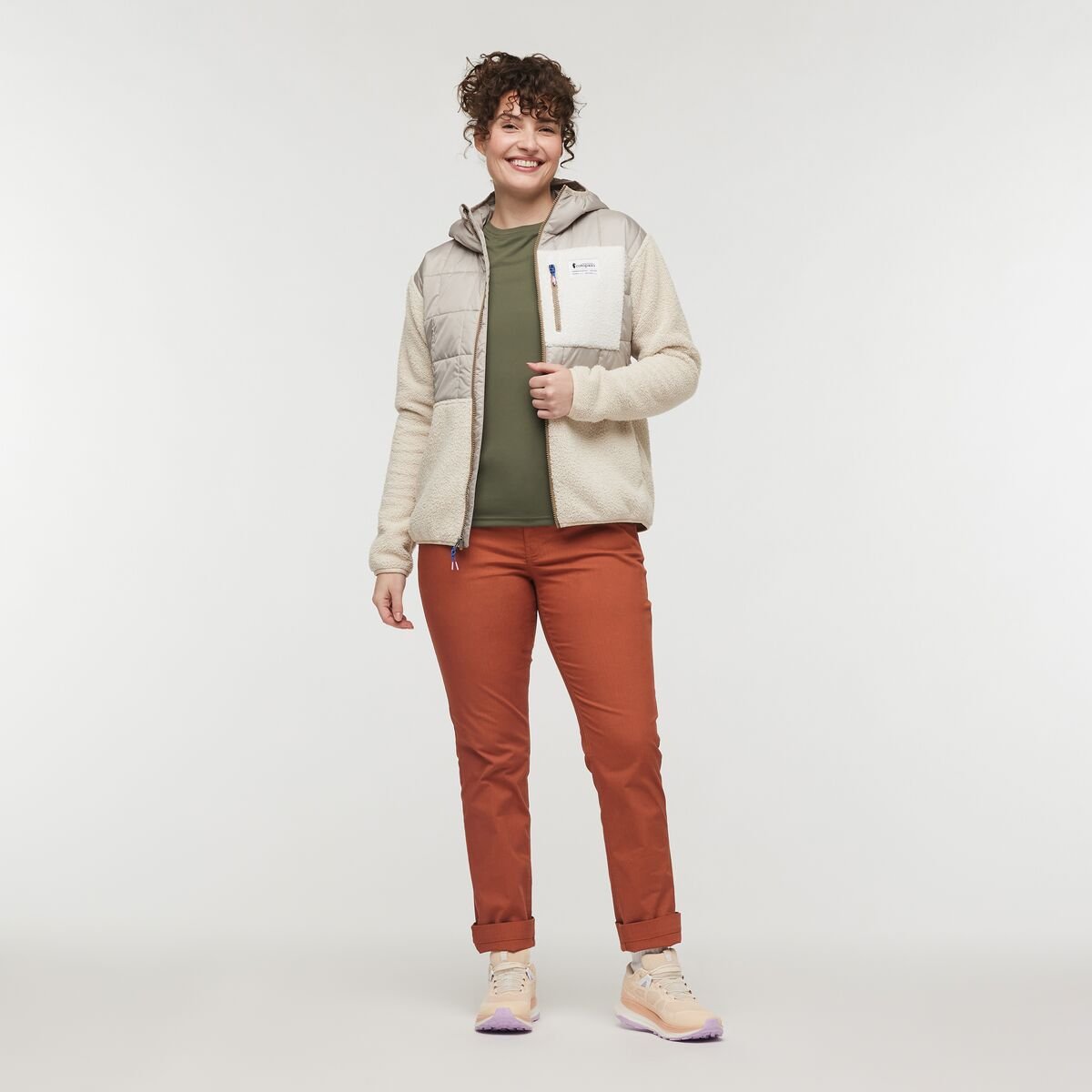 Trico Hybrid Hooded Jacket Woman