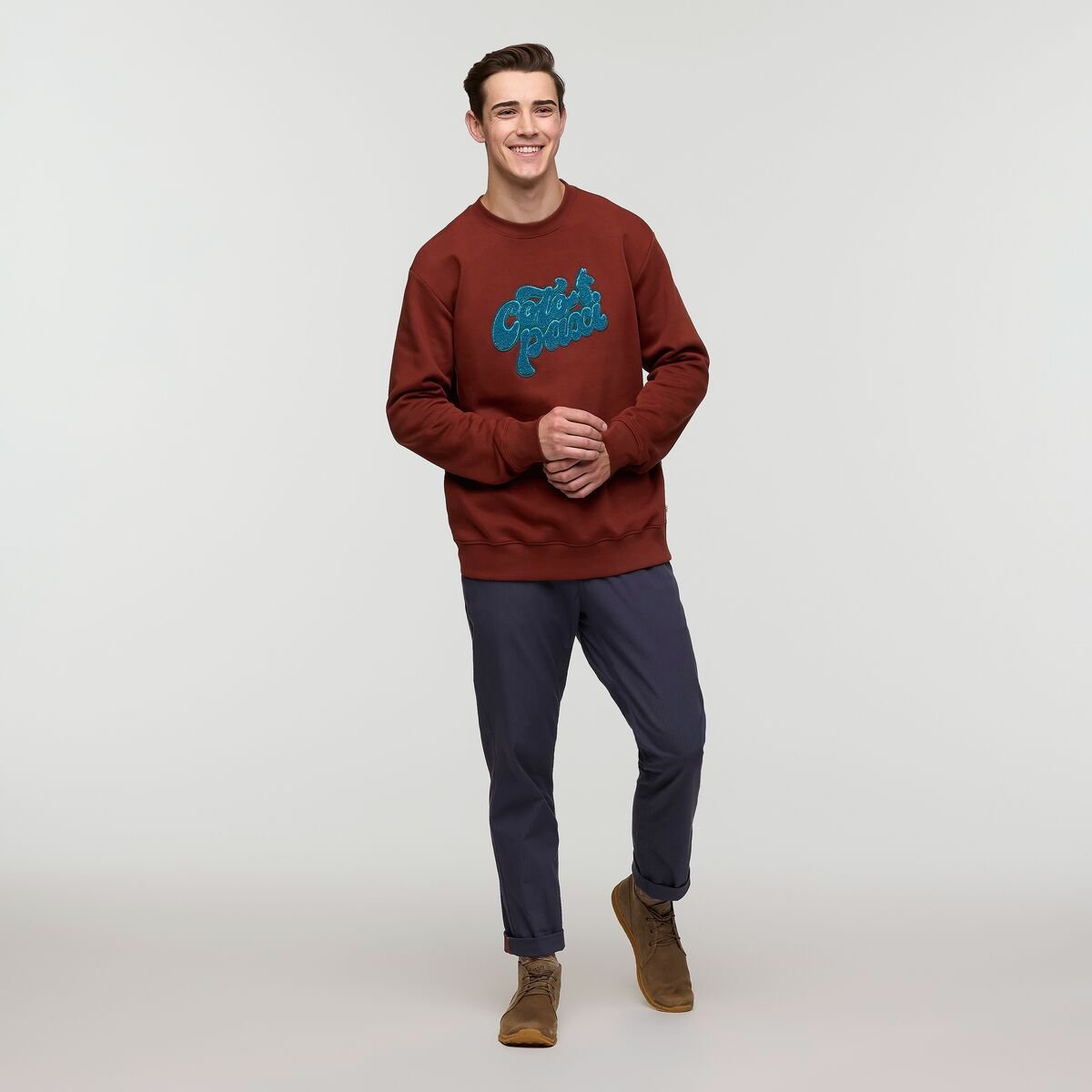 Coto-Patch Crew Sweatshirt Man