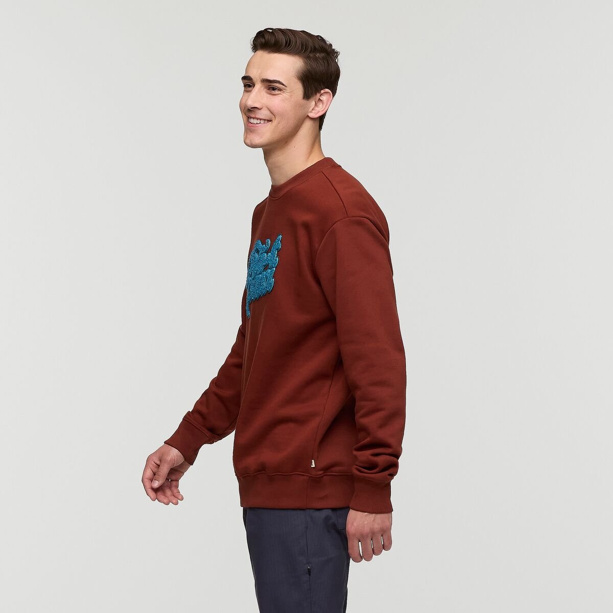 Coto-Patch Crew Sweatshirt Man