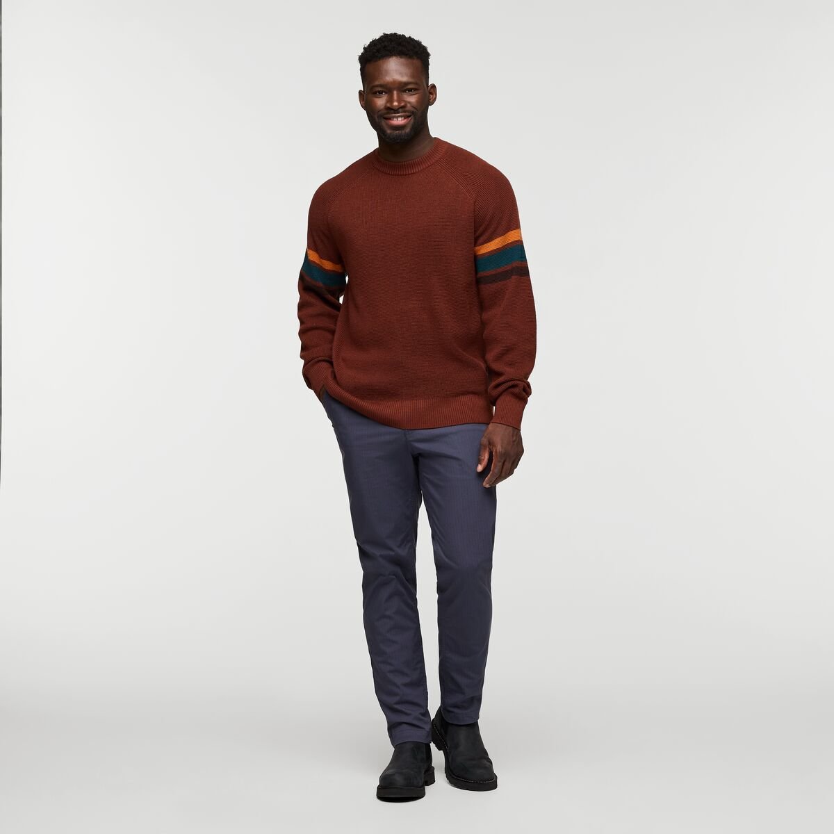 Libre Waffle Crew Sweater Man