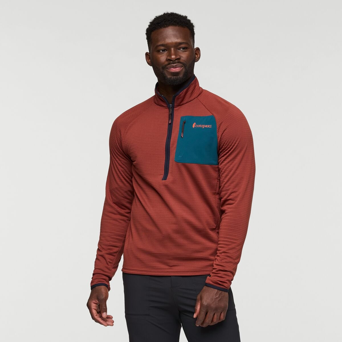 Otero Fleece Half-Zip Pullover Man