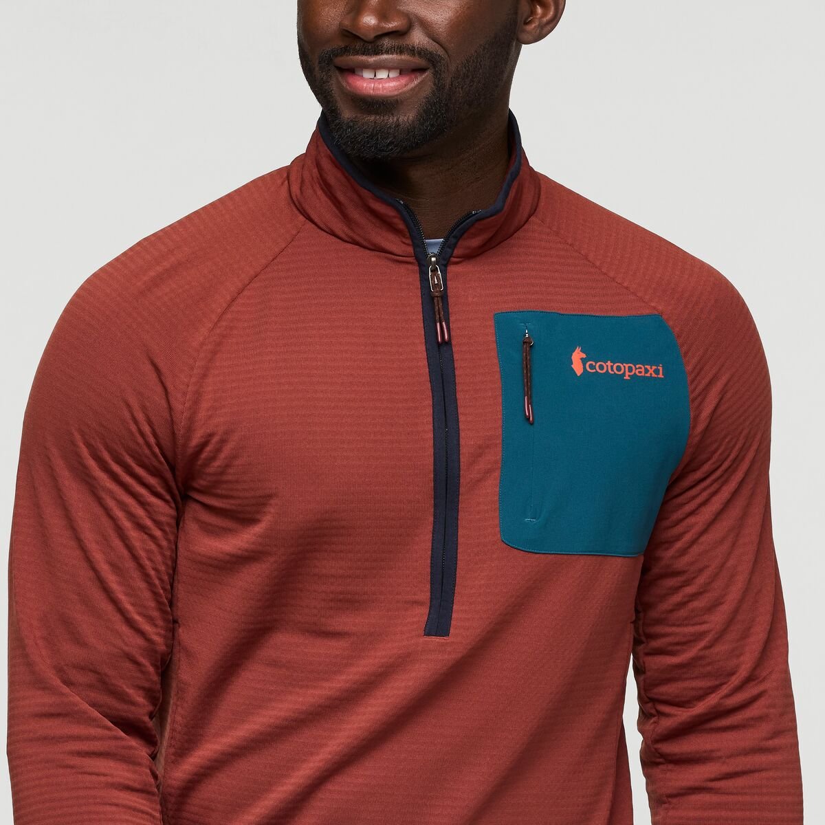 Otero Fleece Half-Zip Pullover Man