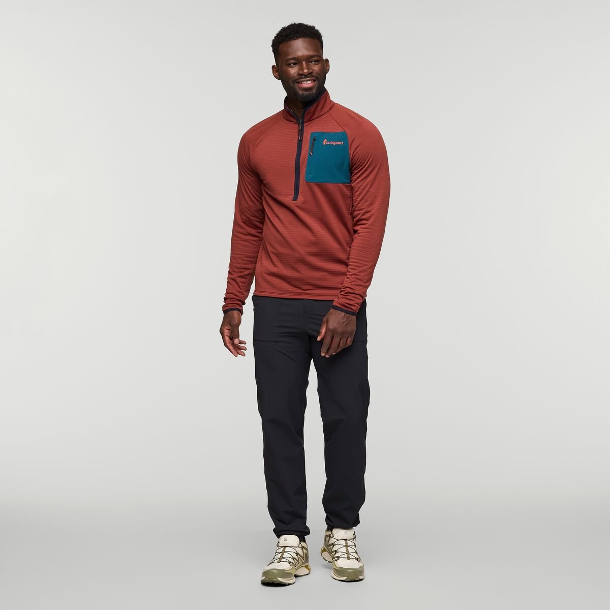 Otero Fleece Half-Zip Pullover Man