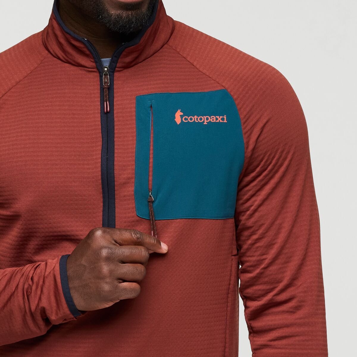 Otero Fleece Half-Zip Pullover Man