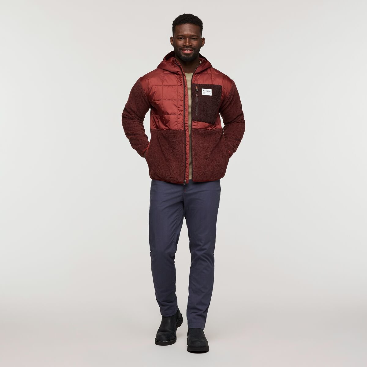 Trico Hybrid Hooded Jacket Man