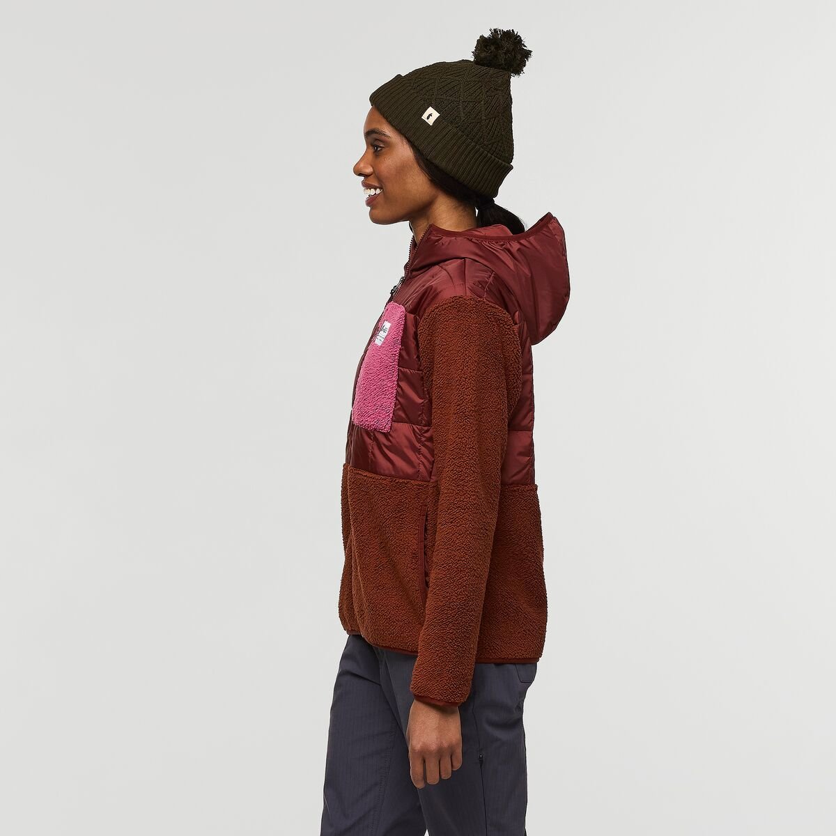 Trico Hybrid Hooded Jacket Woman
