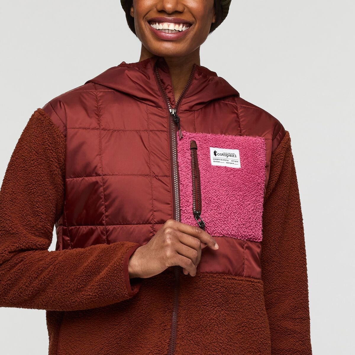 Trico Hybrid Hooded Jacket Woman