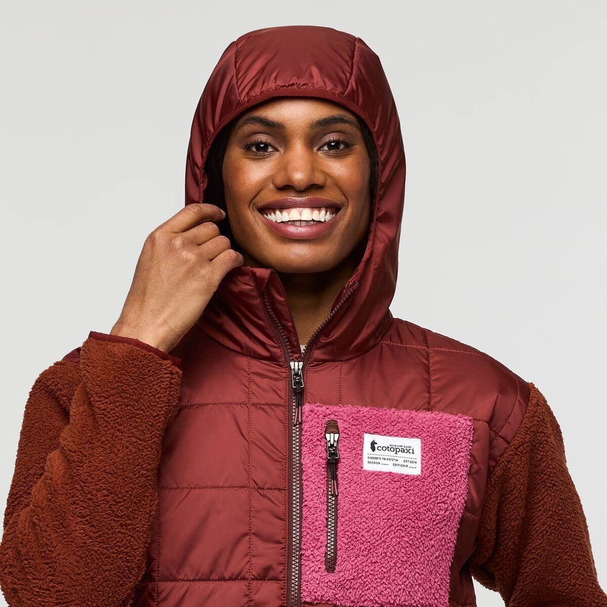 Trico Hybrid Hooded Jacket Woman