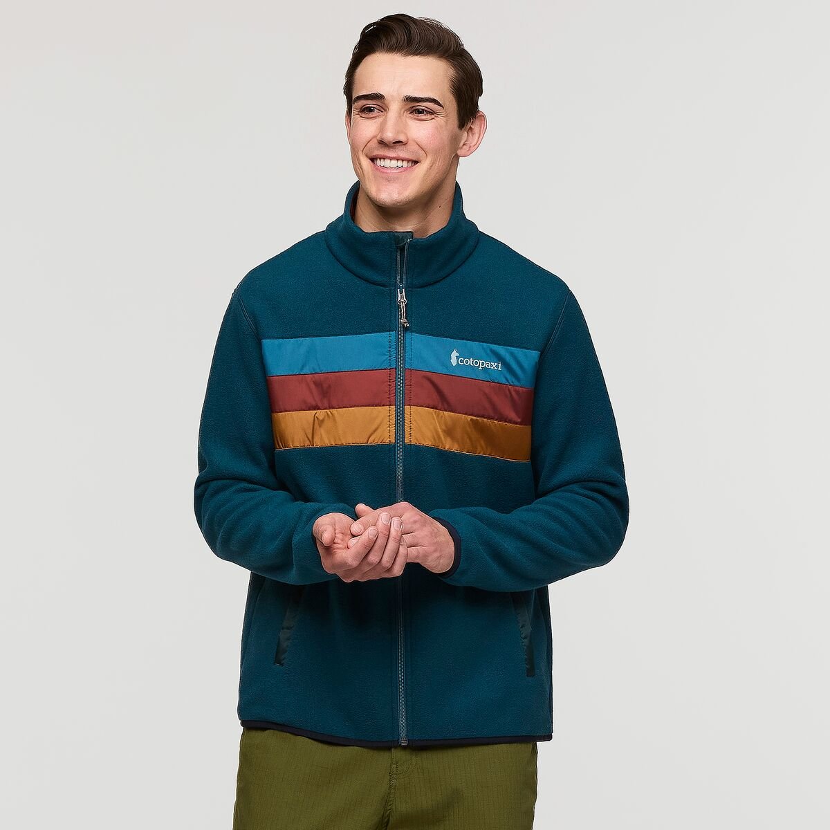 Teca Fleece Full-Zip Jacket Man