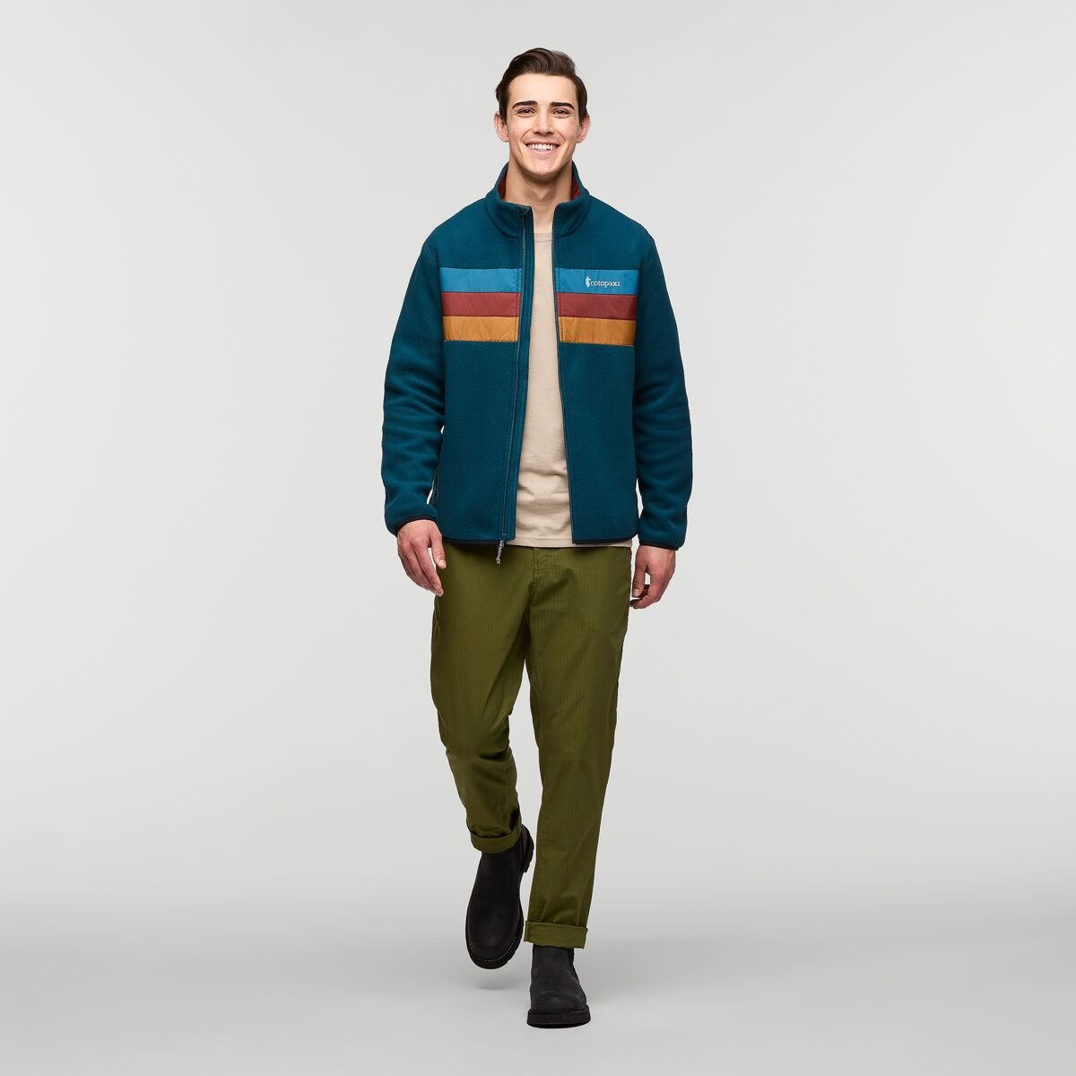 Teca Fleece Full-Zip Jacket Man