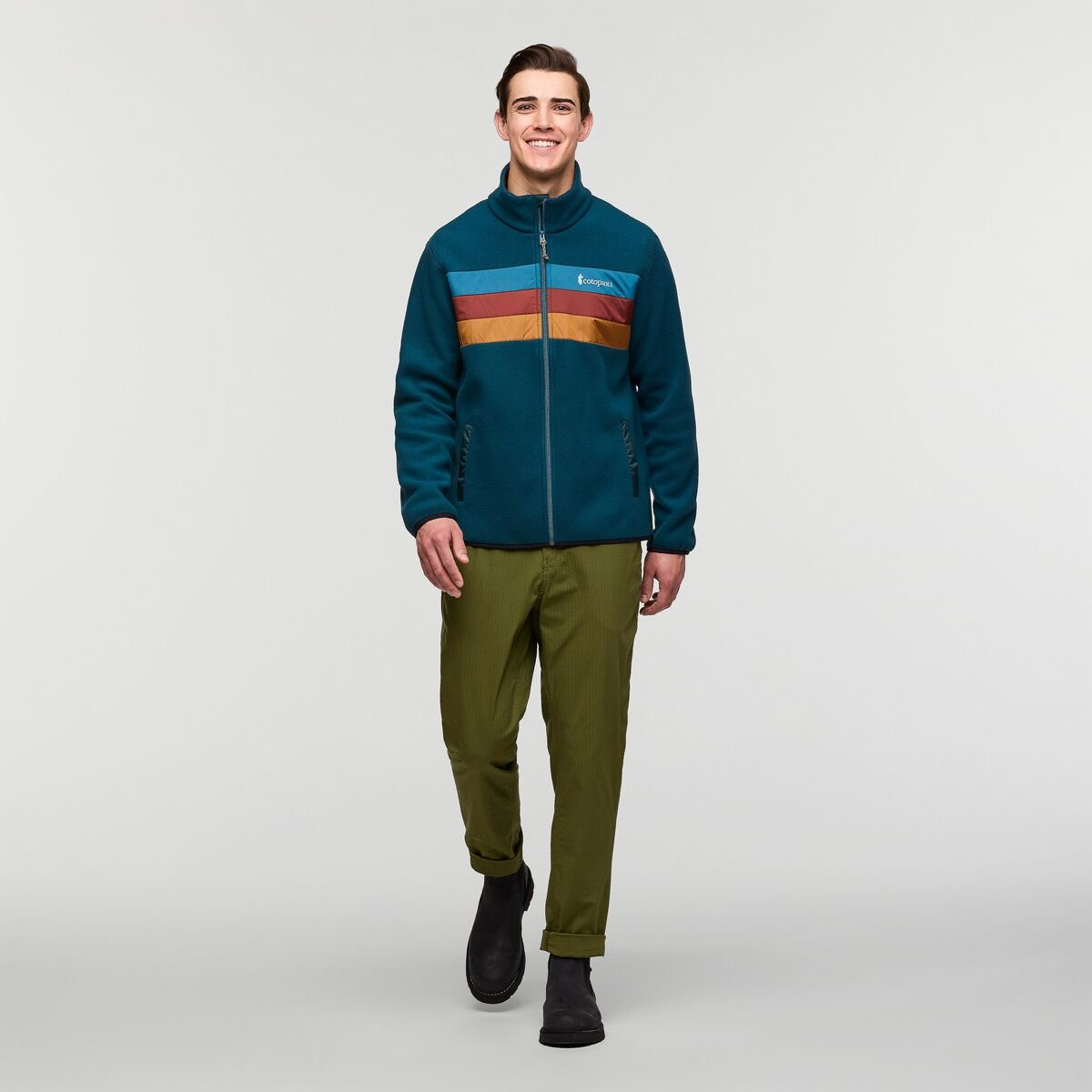 Teca Fleece Full-Zip Jacket Man