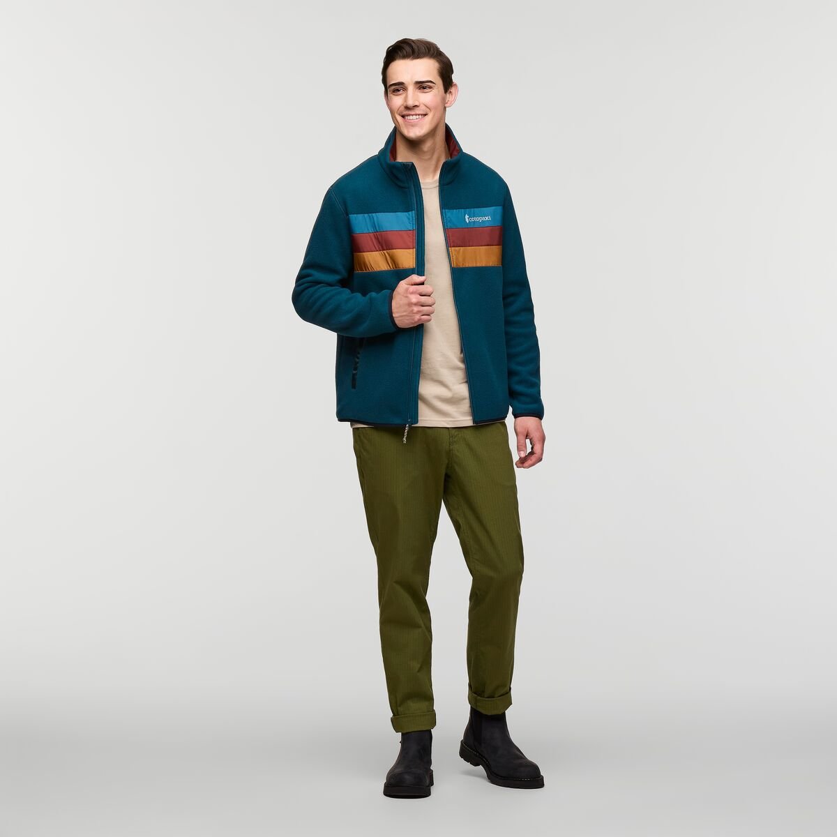 Teca Fleece Full-Zip Jacket Man