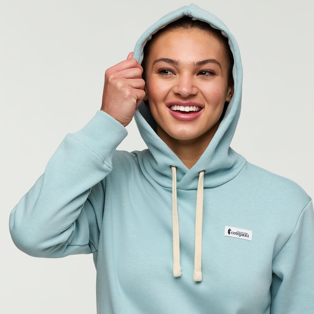 Llama Patch Pullover Hoodie Woman