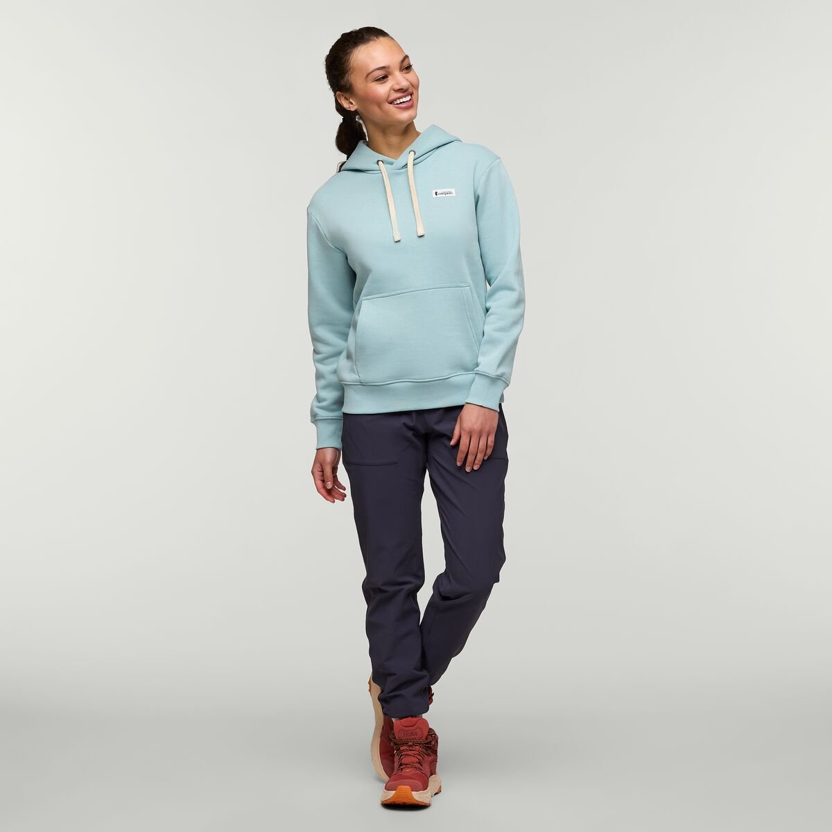 Llama Patch Pullover Hoodie Woman